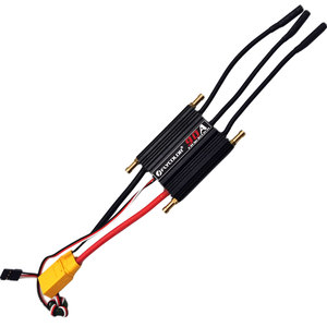 FLYCOLOR 90A ESC Brushless 2-6S LiPo 5.5V 5A BEC Impermeabile Regolatore di Velocità Marino per Barche <span class=keywords><strong>RC</strong></span>, UAV e Multicotteri - Product Image 2