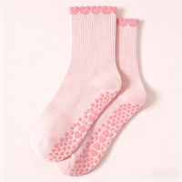 Chaussettes de yoga antidérapantes respirantes et écologiques Body Logo – Meilleures ventes, usine source, rayées, collection printemps, pour jeunes