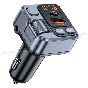 <b>Bluetooth</b> 5.1 Car <b>Bluetooth</b> Receiver MP3 Play Car Multifunctional Music PD30W 5V/2.4A Handsfree With <b>USB</b> Charge <b>Adapter</b> - Product Image 1