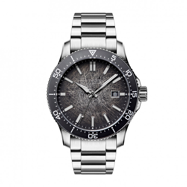 OEM Dive Watch Custom 316L Stainless Steel Case Superluminova BGW9 Dial 10 ATM Automatic Diver Watch