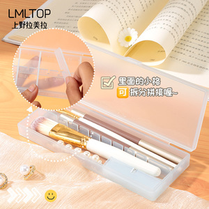 Boîte de rangement pour bijoux LMLTOP avec compartiments transparents pour organiser et catégoriser les accessoires SY733 - Product Image 1