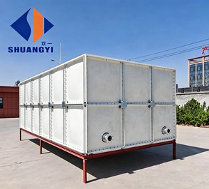 ถังเก็บน้ำไฟเบอร์กลาส FRP ทรงสี่เหลี่ยม ขนาด 1~200 ลูกบาศก์เมตร น้ำหนักเบา ป้องกันการรั่วซึม พร้อมบริการ OEM สำหรับระบบรวบรวมน้ำฝน - Product Image 6