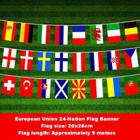 2026 Fußball-Weltmeisterschaft Länderflaggen für Bars, Restaurants, Straßenpartys, Dekorationen, Bunte Fußballflaggen, Banner und Girlanden