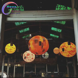 Nhà Máy Giá Trái Đất, Sao Hỏa, Sao Thổ Hệ Thống Năng Lượng Mặt Trời Chín Quả Bóng Hành Tinh/Khổng Lồ Hành Tinh Bơm Hơi Với Ánh Sáng LED - Product Image 4