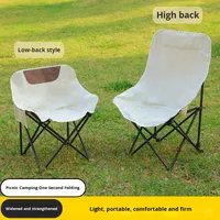 Chaise de lune d'extérieur à dossier haut, ensemble de chaise et table pliante portable, camping, pique-nique, stand, loisirs, fabricant d'emballage personnalisé