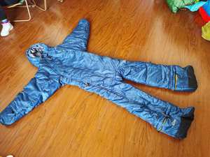 Saco de dormir portátil para caminar en clima frío, impermeable, para invierno, para humanos, con brazos y piernas, novedad de 2017 - Product Image 2