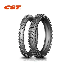 CST工場卸売CM73680/100-21耐摩耗性軽量ラバーオフロードオートバイタイヤ