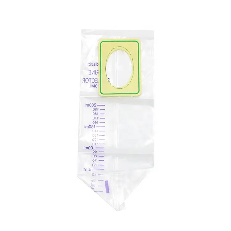 Factory supply infant baby urine collection bag