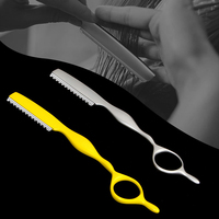 Rasoir manuel professionnel pour coiffeur, support de rasoir pour cheveux clairsemés, couteau de rasage pour homme