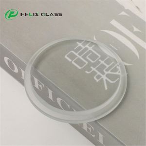 Verre trempé transparent rond à gradations, découpé CNC, avec éclairage LED personnalisé par le fabricant - Product Image 3