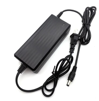 Adaptateur secteur OEM double fil pour bureau, 100~240V vers 24V 3A, pour caméra CCTV, bande LED, toutes les pièces produites en Chine