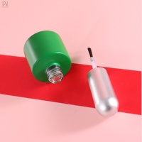 Nouvelle Arrivée 2026 – Flacons en Verre Vides de 10 ml pour Vernis à Ongles Gel, Personnalisables avec Logo, Multicolores, de Luxe pour Femme, avec Pinceaux et Bouchons