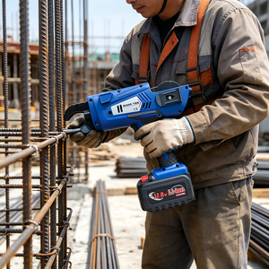 Machine à lier les barres d'armature professionnelle industrielle 12,<span class=keywords><strong>8</strong></span> V automatique sans fil électrique 168 W, moteur <span class=keywords><strong>8</strong></span>-34 mm, 2 batteries, pour la construction - Product Image 3