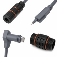 Adaptateur Tuochi Starlink Gen2 Crystal Head SPX vers RJ45 Étanche IP67 1M Paire Kit de Conversion Routeur Antenne CAT5E FTP 24AWG