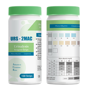 Kits de test de diagnostic d'analyse d'urine manuelle, <span class=keywords><strong>bandelettes</strong></span> d'analyse d'urine, appareil d'examen de l'acuité visuelle, infections des voies <span class=keywords><strong>urinaires</strong></span> CE - Product Image 2