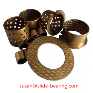 جلبة محملية عادية ملفوفة من النحاس لآلات الغابات وتجهيز الأخشاب - Product Image 3