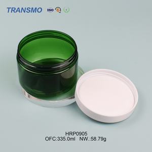 Pot vide pour gommage des lèvres avec bouchon, petit pot personnalisé avec logo, contenant pour soins de la peau, pots en plastique vert - Product Image 5