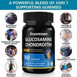 Tablet Ausreson OEM <span class=keywords><strong>Msm</strong></span> Halal Suplemen Sendi Terbaik Tablet Glukosamin Sulfat Kunyit <span class=keywords><strong>Msm</strong></span> Glukosamin Kondroitin - Product Image 3