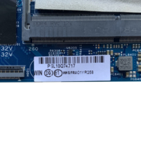 Carte mère pour ordinateur portable Lenovo Thinkpad T580 avec processeur SR3L8 I7-8650U DDR4 01YR258 448.0CW07.0011 DDR4 100% testée, expédition rapide