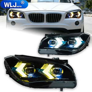 Faro per BMW <span class=keywords><strong>X1</strong></span> <span class=keywords><strong>E84</strong></span> 2011-2015, Gruppo Ottico a LED con Indicatori di Direzione Sequenziali Stile Freccia, Lente Proiettore - Product Image 1