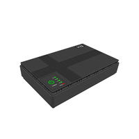 DC Mini UPS 12V untuk WIFI Router 10400mah UPS Power Supply dengan POE Port baterai Lithium cadangan Power Bnak untuk aplikasi rumah