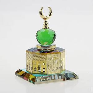 Modelo de cristal tradicional hecho a medida de 7 * 10 cm de la Mezquita Al-Aqsa, regalo de Ramadán, recuerdo conmemorativo musulmán de aniversario. - Product Image 3
