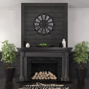 Planche de bois rustique de Collection de charbon de bois natif panneaux de mur de <span class=keywords><strong>parement</strong></span> de bois panneaux de mur extérieur panneaux de mur <span class=keywords><strong>intérieur</strong></span> - Product Image 2