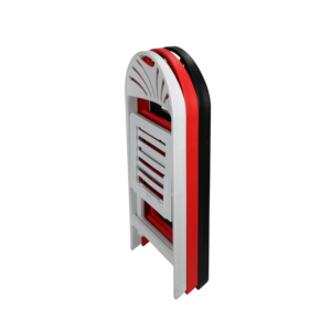 Silla plegable al por mayor de alta calidad para exteriores, sillas de jardín de plástico para eventos de boda, silla plegable de resina blanca - Product Image 3