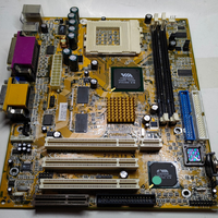 Plc Rare Socket 370 Chaintech CT-6VIV con interfaz Riva TNT2M64 + CPU &amp;   Suministro a granel de 128 MB