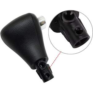 Palanca de Cambios de Cuero para Honda Accord 54131-SDA-A51, Ergonómica, Negra, Repuesto para Auto - Product Image 1