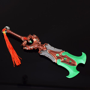 Espada de Juguete Decorativa para Niños, Inspirada en el Juego Warcraft, Espada Obeleon de las Almas, 21 cm, Modelo de Arma de Metal para Manualidades - Product Image 3