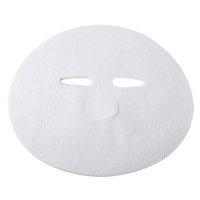 Japan Cosmetics 384 Fiber Light Transparent Non-Woven Dry Face Mask Sheet Natural Non Compressed Body Mask Material Manufacturing