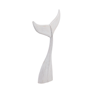 Escultura Decorativa de Cola de Ballena de Madera, Gran Estatua Inspirada en el Océano para Decoración de Hogar, Oficina o Baño - Product Image 2