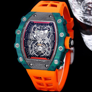 นาฬิกาของขวัญคริสต์มาสสำหรับผู้ชายระดับไฮเอนด์ นาฬิกาอเนกประสงค์คาร์บอนไฟเบอร์น้ำหนักเบาพิเศษ เหมาะสำหรับทุกโอกาส - Product Image 2