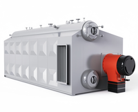 Chaudière à vapeur horizontale à double tambour SZS pour centrale électrique, fonctionnant au gaz, au fioul et au GPL