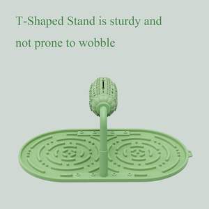 Hot selling anxiety-relieving <b>slow</b> food dispenser educational toy adjustable height interactive silicone educational <b>feeder</b> - Product Image 5