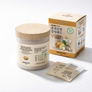 SKINFOOD Potato Madecassoside Soothing Pad 60P Set Toner Pad สำหรับทุกสภาพผิว - Product Image 1