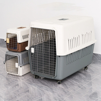 Transporteurs pour animaux de compagnie modernes approuvés par les compagnies aériennes avec plateau – Fournitures et produits de voyage pour animaux de compagnie