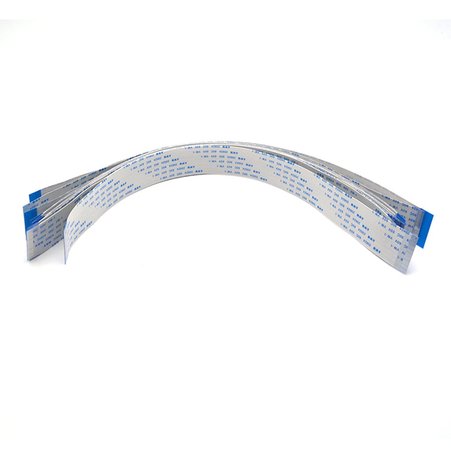 Custom 0.5mm Pitch 12P AWM 20624 Flexible FFC Flat Ribbon Jumper Cable for 3D Printer
