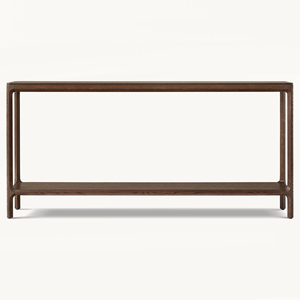 Meubles <span class=keywords><strong>de</strong></span> style moderne pour couloir <span class=keywords><strong>de</strong></span> luxe fabriqués à la main en bois massif grandes consoles en bois - Product Image 3