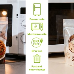 Sac réutilisable et traçable pour l'emballage des repas surgelés prêts à consommer, de qualité alimentaire, résistant aux hautes températures, compatible micro-ondes - Product Image 5