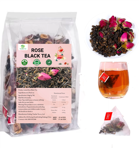 Sachets de thé santé, directement de l'usine, support de dropshipping, personnalisable, haute qualité, rose rouge à double pétale de Pingyin, 100% herbes naturelles - Product Image 1