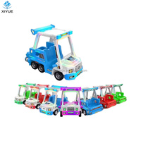 Parc d'attractions bon marché manèges 6 roues Babus équipement de jeu pour enfants en plein air China Direct Factory Kiddie Fairground Bumper Cars