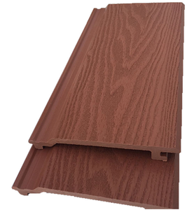 Saudi Arabia WPC Bên Ngoài Bức Tường <span class=keywords><strong>Siding</strong></span> Bảng Điều Chỉnh 3D Nổi Hạt Gỗ Gỗ Composite Mặt Tiền Gỗ Nhựa Composite Tường Ốp - Product Image 4