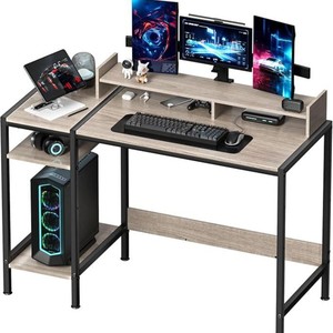 Muebles de salón modernos superventas, mesa de PC de diseño personalizado, escritorio de ordenador con mueble de TV convertible y cajones - Product Image 1