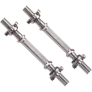 Dumbbell Bar Pair Weight Lifting Bar for 1 Inch Standard Weights Plates Dumbbell bars Bicep Curls, Presses, Power lifting