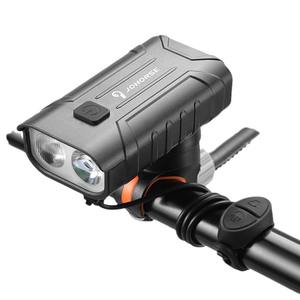 Lampe avant de vélo personnalisée avec LED, étanche, alimentée par batterie, en plastique, universelle pour vélo électrique et vélo enfant - Product Image 4