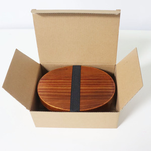 Fiambrera de madera con separador interno, contenedor de comida de madera - Product Image 5