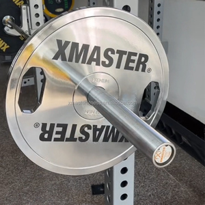 Placas De Peso De Aço Sólido Para Barbell Ferro Grip Peso Placa Define em LBS - Product Image 5