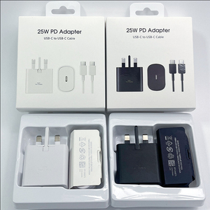 Cargador USB C de carga rápida de 25W con enchufe multi-país, adaptador de carga de viaje de alta velocidad PD para teléfonos móviles Samsung - Product Image 1